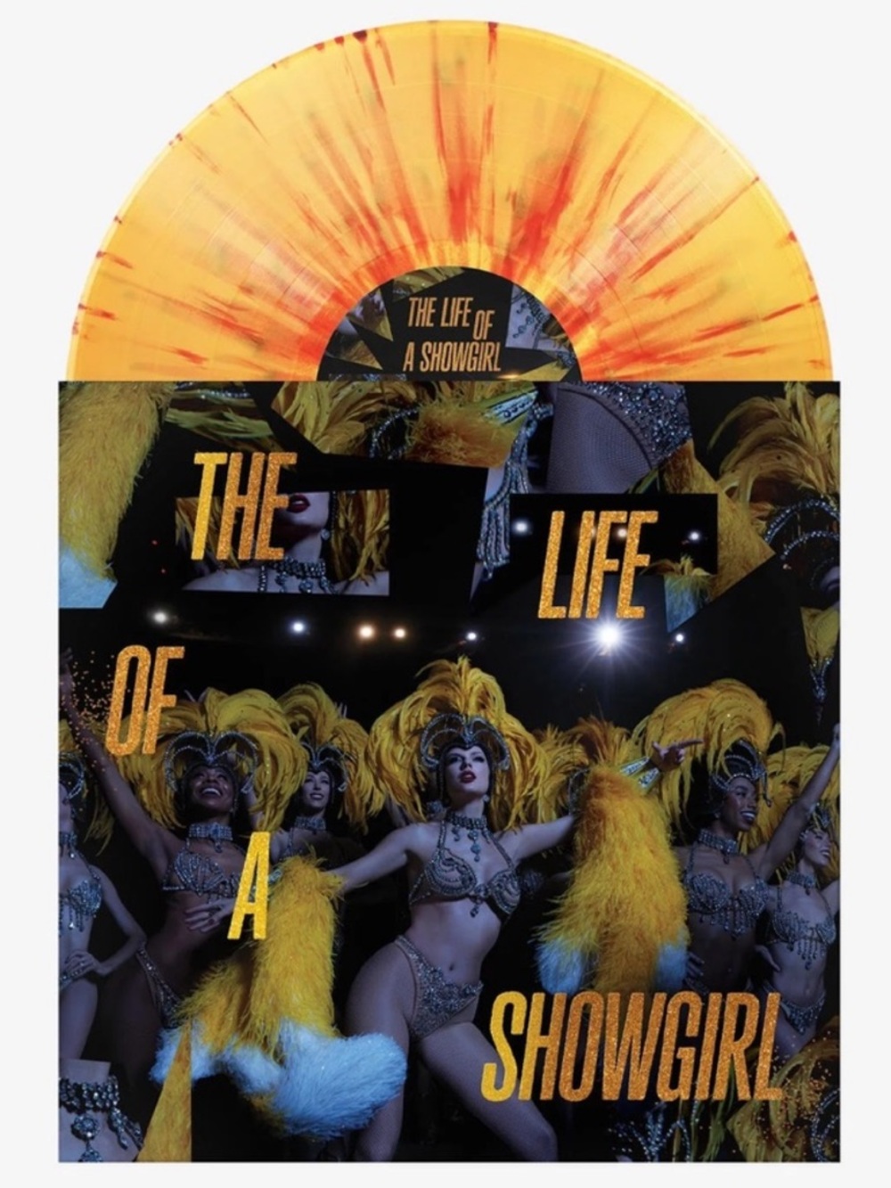 Taylor Swift The Life of A Showgirl Show Business Lovely Bouquet Golden Vinyl